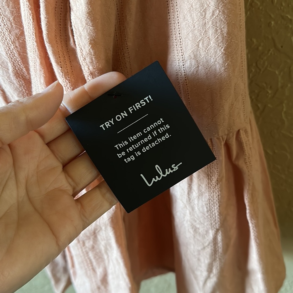 NWT Lulus Dreaming of Sunshine Dress - Picture 7 of 10